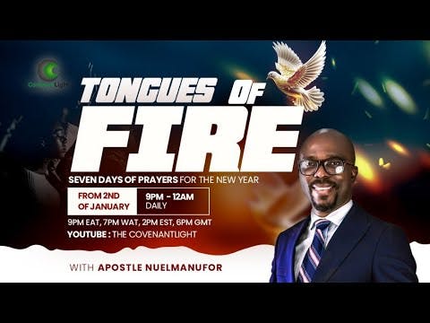 Tongues of Fire Day 3: Encounter With Divine Illumination For Expansion