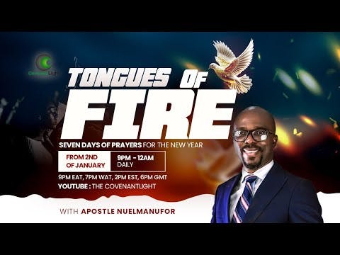 Tongues of Fire Day 1: An Encounter With The Spirit of Dominion